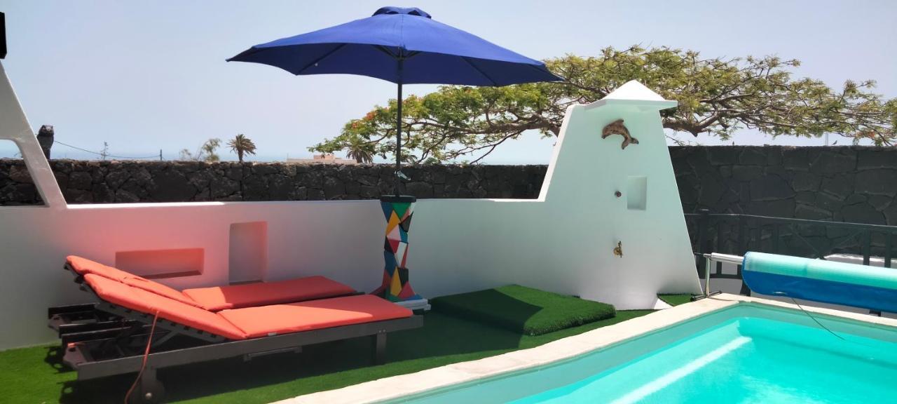 Aptos Con Piscina El Flamboyan 1 Тесегите Экстерьер фото