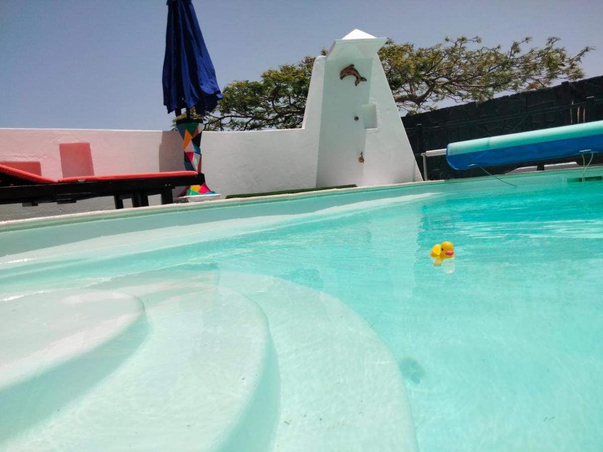 Aptos Con Piscina El Flamboyan 1 Тесегите Экстерьер фото